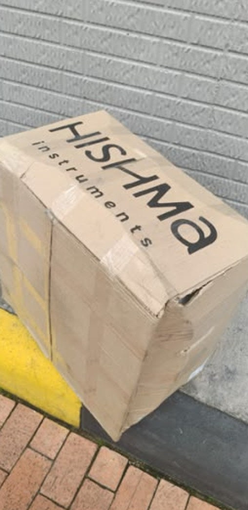 Handpan Nishma recién entregado a un cliente